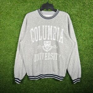Trdmrk Columbia University Sweatshirt Mens Large Gray Collegiate Crewneck